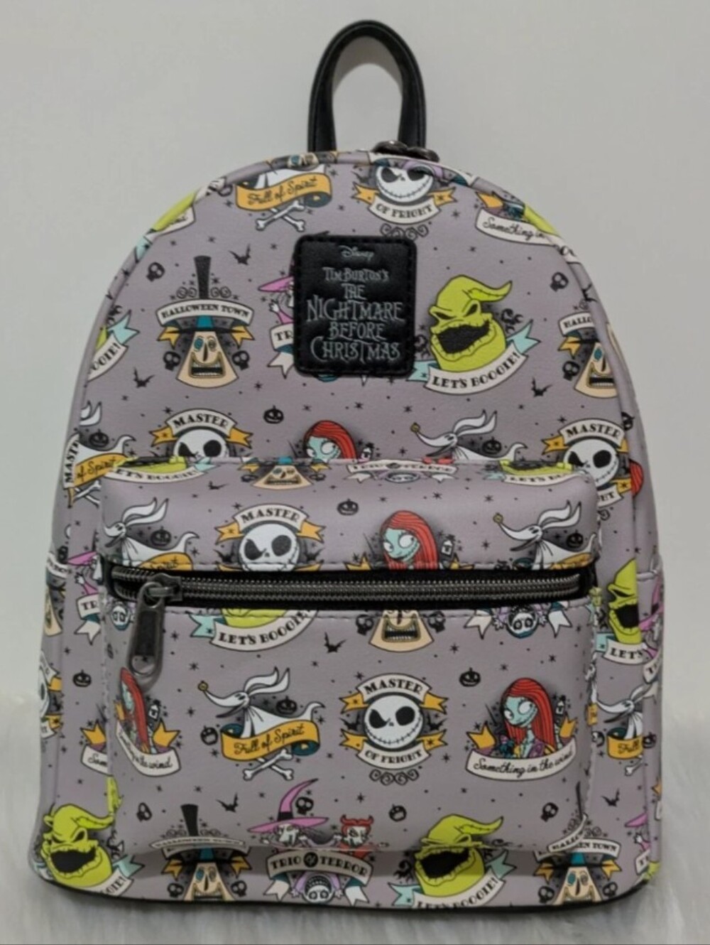 Loungefly The Nightmare Before Christmas Tattoo Art Mini Backpack New with Tags!